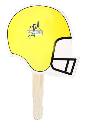 Football Shaped Hand Fan