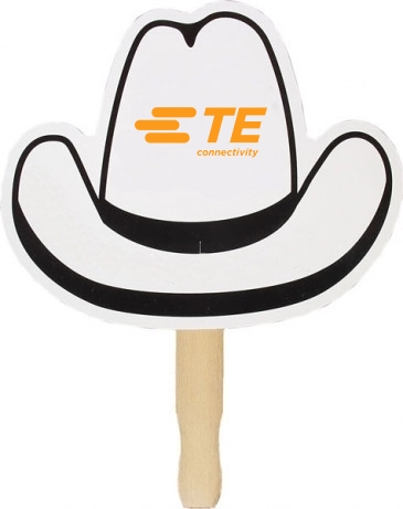 Cowboy Hat Shaped Hand Fan