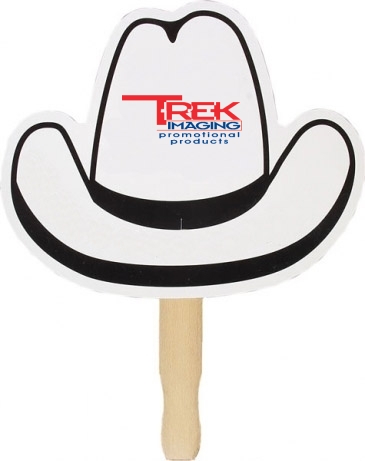 Cowboy Hat Shaped Hand Fan