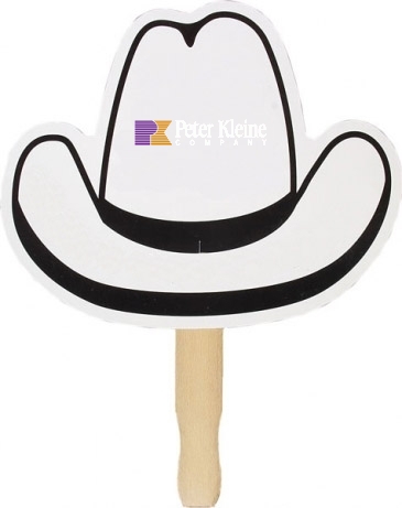 Cowboy Hat Shaped Hand Fan