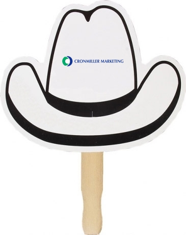 Cowboy Hat Shaped Hand Fan
