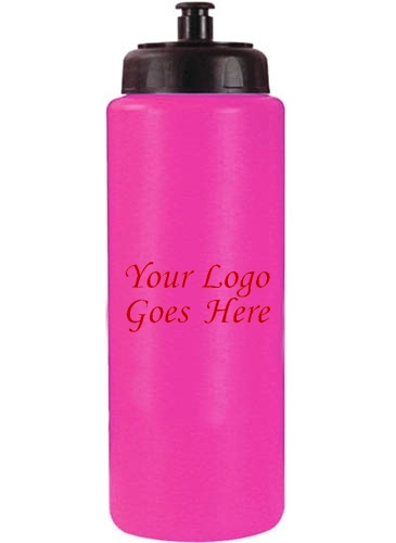 32 oz. Sports Bottle with Push 'n Pull Cap