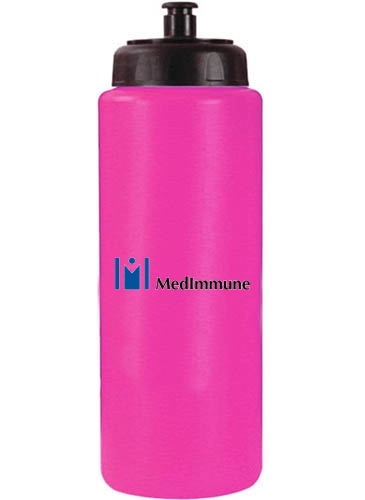 32 oz. Sports Bottle with Push 'n Pull Cap