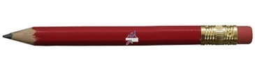 Hex Golf Pencils with Erasers