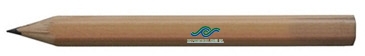 Hex Natural Finish Golf Pencils