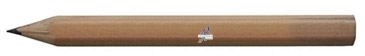 Hex Natural Finish Golf Pencils