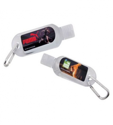 1 oz. Hand Sanitizer Gel with Carabiner