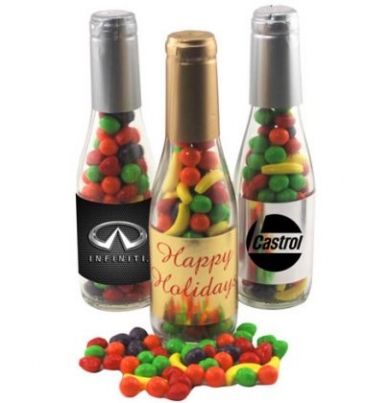 Champagne Bottle with Candy Fruitz