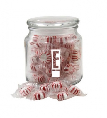 Jar with Starlight Peppermints