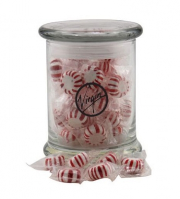 Jar with Starlight Peppermints