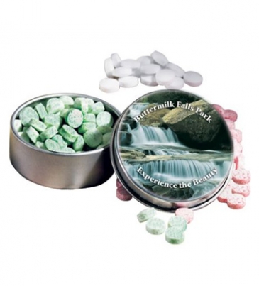 Flat Top Tins with Mini Mints
