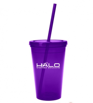 16 Oz. Sunsplash Double Wall Tumbler