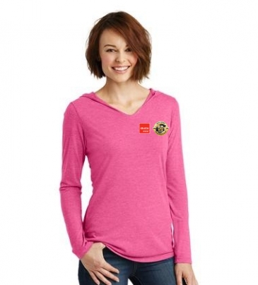 District Made® Ladies Perfect Tri® Long Sleeve Hoodie