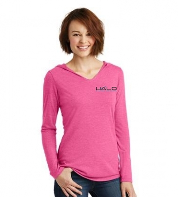 District Made® Ladies Perfect Tri® Long Sleeve Hoodie