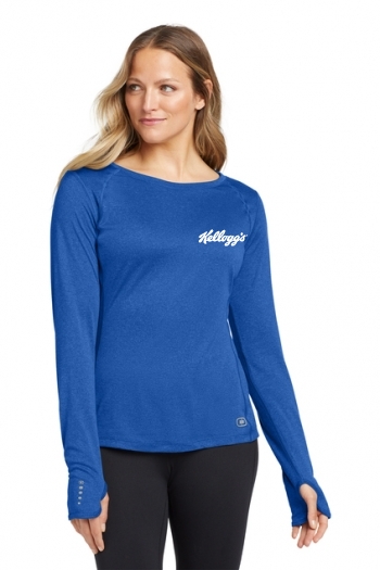 OGIO® ENDURANCE Ladies Long Sleeve Pulse Crew
