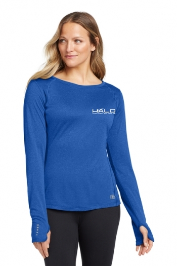 OGIO® ENDURANCE Ladies Long Sleeve Pulse Crew