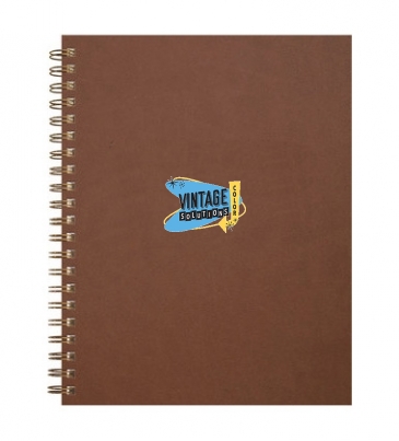 RusticLeather Large NoteBook