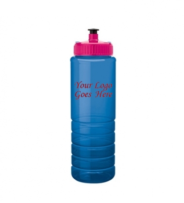 26 oz. PET Bottle with Pull Spout Lid