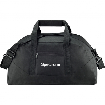 Duffle Black - White Imprint