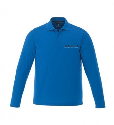 Men'S Mori Long Sleeve Polo