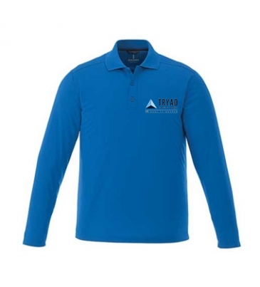 Men'S Mori Long Sleeve Polo