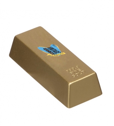 Gold Bar Stress Reliever