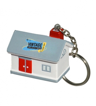 House Stress Reliever Key Chain