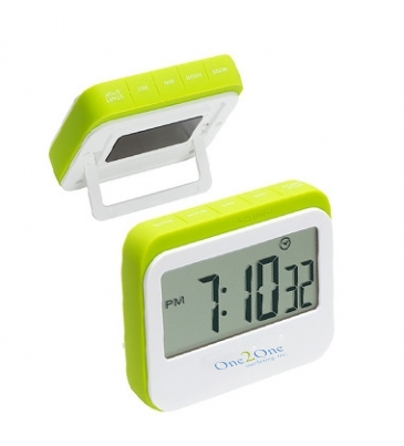 Soft Touch Widescreen Kitchen Timer/Clock