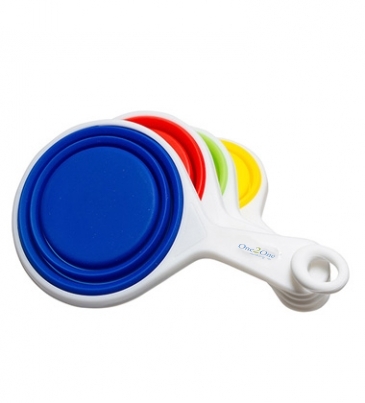 Pop Out Silicone Measuring Cups