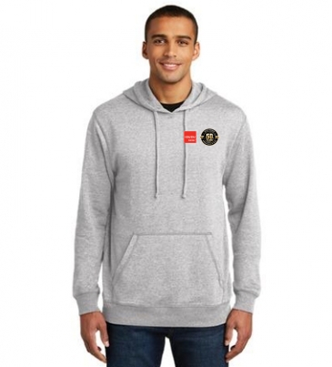District Made® Mens Lightweight Fleece Hoodie
