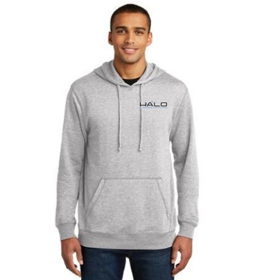 District Made® Mens Lightweight Fleece Hoodie
