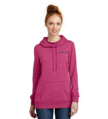 District Made® Ladies Lightweight Fleece Hoodie
