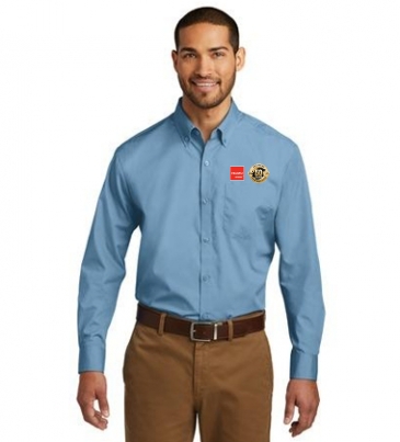 Port Authority® Long Sleeve Carefree Poplin Shirt