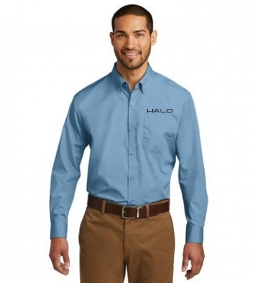 Port Authority® Long Sleeve Carefree Poplin Shirt