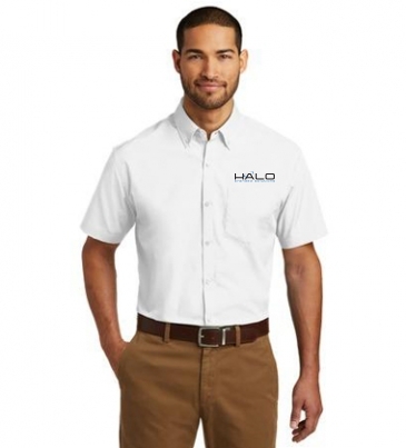 Port Authority® Short Sleeve Carefree Poplin Shirt