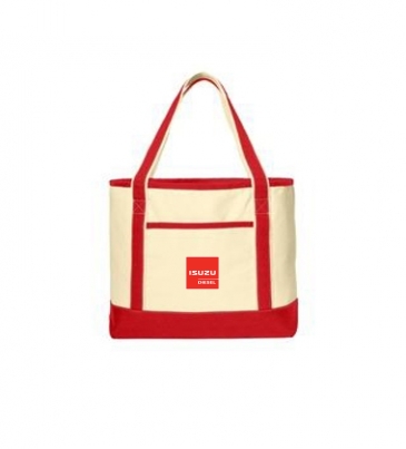 Port Authority® Large Cotton Canvas Boat Tote