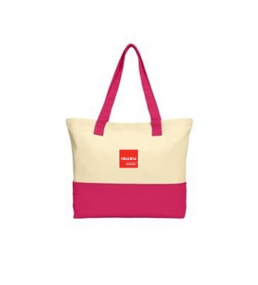 Port Authority® Colorblock Cotton Tote