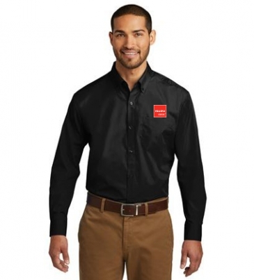 Port Authority® Tall Long Sleeve Carefree Poplin Shirt