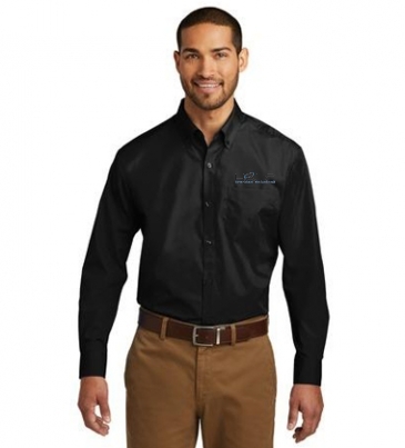 Port Authority® Tall Long Sleeve Carefree Poplin Shirt