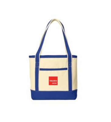 Port Authority® Medium Cotton Canvas Boat Tote