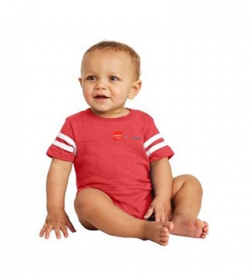 Rabbit Skins™ Infant Football Fine Jersey Bodysuit