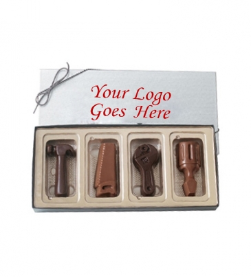 4 Chocolate Tools in a Gift Box