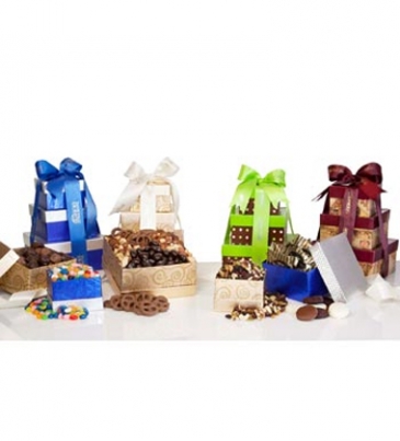 Chocolate Lovers Gift Tower