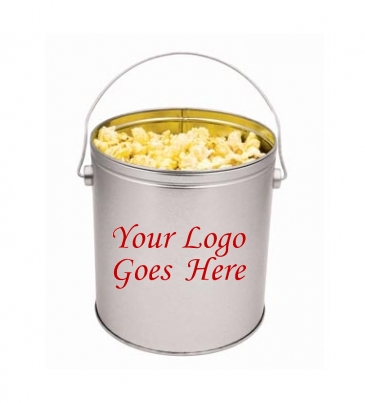 One Gallon Popcorn Tin - Butter Popcorn