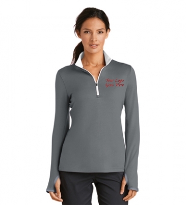 Nike Ladies Dri-FIT Stretch 1/2-Zip Cover-Up