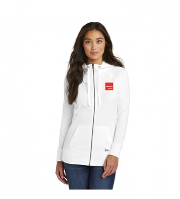 New Era ® Ladies Sueded Cotton Blend Full-Zip Hoodie