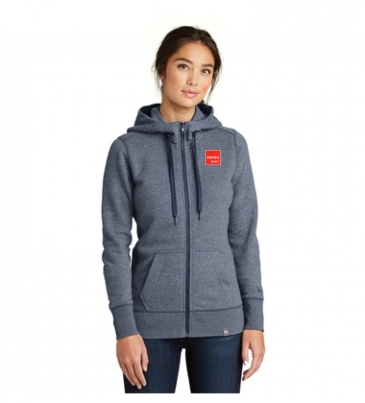 New Era ® Ladies French Terry Full-Zip Hoodie