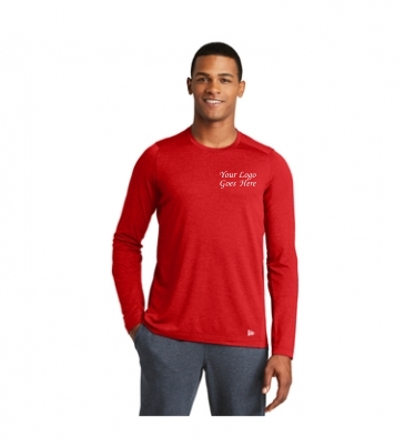 New Era ® Series Performance Long Sleeve Crew Tee