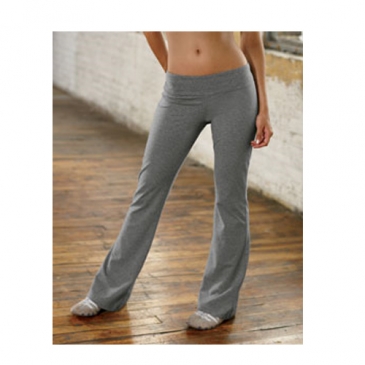 Ladies' 8 oz. Cotton/Spandex Yoga Pant