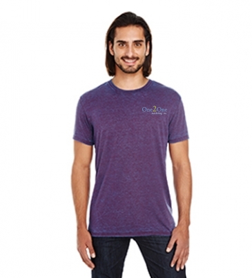 Threadfast Apparel Unisex Cross Dye Short-Sleeve T-Shirt
